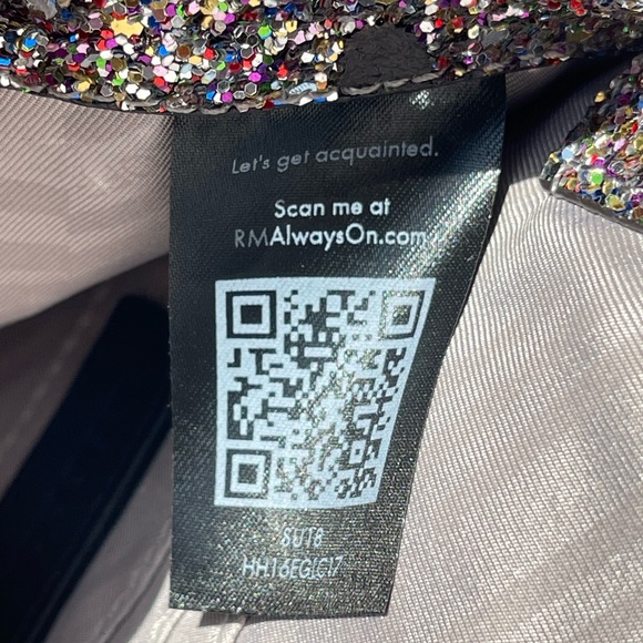NWOT Rebecca Minkoff Sequin Clutch Bag - Picture 7 of 9